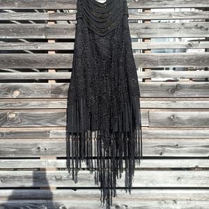 NWT Kroshetta by Papillon Crocheted Maxi Skirt